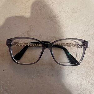 Dior Women's Glasses - Black and Silver